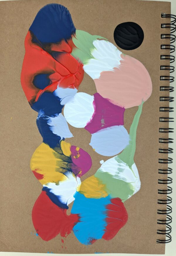 Handpainted, Signed Notebook/Sketchbook - Image 3